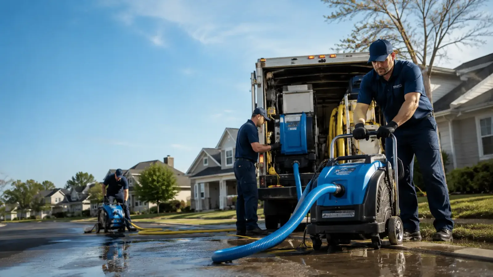 Flood Damage Cleanup in Nada, TX